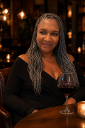 Unbothered Signature Wine Glass