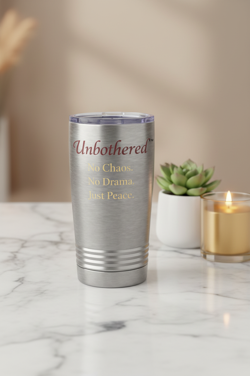 Unbothered Tumbler