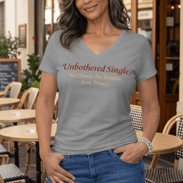 Unbothered No Chaos No Drama Just Peace Women’s Graphic Tee - Ella Rennings Unbothered